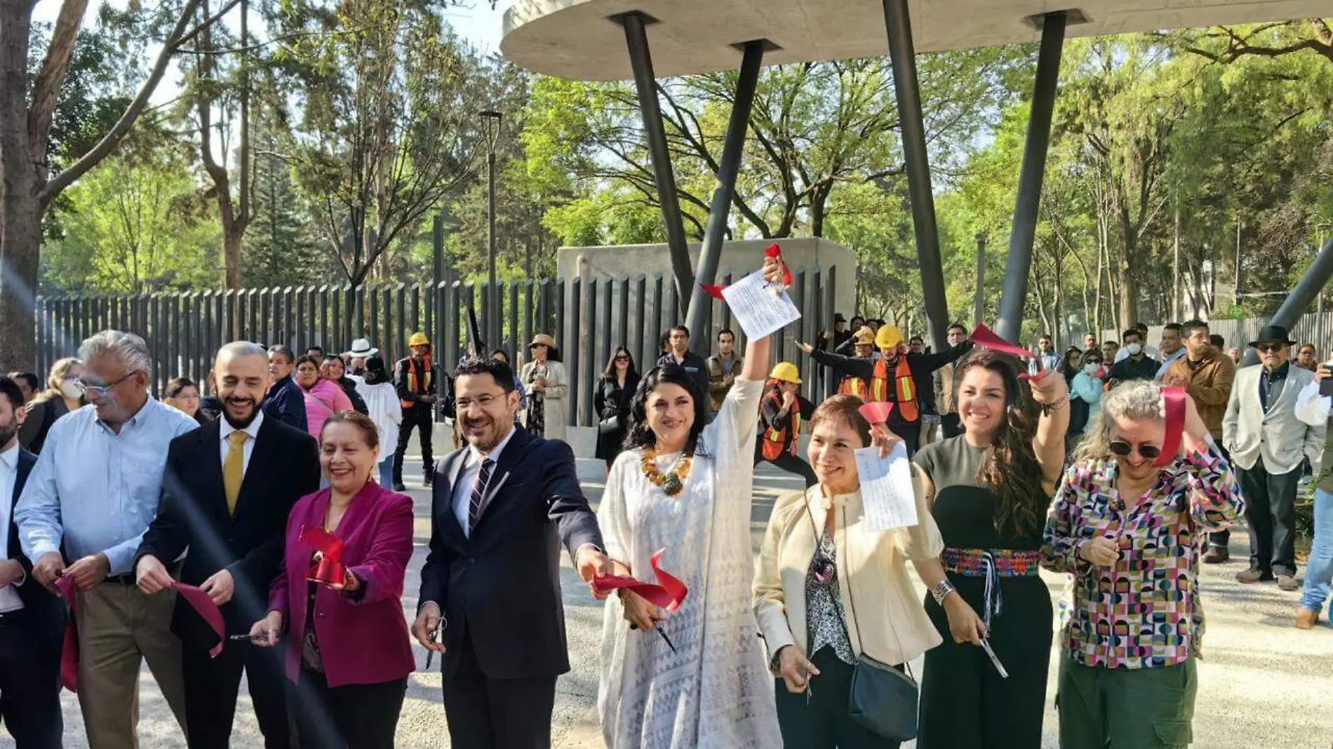 Jardín y Pebellón Chapultepec